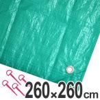 Yahoo! Yahoo!ショッピング(ヤフー ショッピング)レジャーシート ジャンボシート 行楽シート 4.5畳 2.6×2.6m グリーン （ レジャーマット ピクニックシート 大判 260×260cm ストッパー付き ）