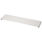 ショッピング排気口カバー 排気口カバー ワイド 幅60cm用 汚れ防止 （ 60cm 排気口用カバー 排気口ガード フラット 鉄 ビルトインコンロ ホワイト ）