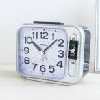 目覚まし時計 連続秒針 静音 ライト