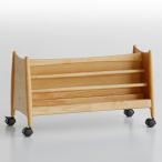  книга с картинками полки ширина 70cm с роликами . из дерева Северная Европа способ детский b трещина nork note ( книга с картинками подставка b трещина книжный шкаф двусторонний Kids для натуральное дерево noruk Note )