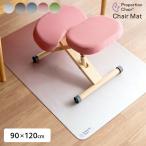 ショッピングチェアマット チェアマット 90×120cm 床保護マット 洗える 床暖房対応 滑り止め 防汚 防音 チェアラグ オフィスチェア用 プロポーションチェアマット PMT-1290