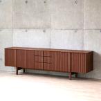  буфет шкаф living панель грецкий орех дуб натуральное дерево натуральный натуральное дерево модный отель Like Japan ti.. ширина 200 ~ ширина 205