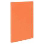 ナカバヤシ フラットファイル Ｊ A4-S オレンジ フF-J80 1冊