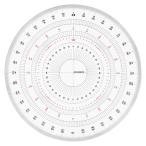  Okamoto чертёж инструмент все иен транспортир 18cm BO-18 (39-2018) 1 листов 