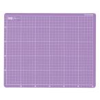 クツワ 学校工作マット パープル ST132PU 1個
