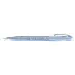 ぺんてる 筆タッチサインペングレーブルー SES15C-S3 1本
