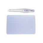 エヌティー ＮＴカッターミニカッティングマットセット SET-AM350P-B