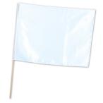 a- Tec атлас очень большой флаг белый флаг :W80×H60cm флаг стержень :100cm(φ12mm) 18893