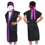 a- Tec атлас длинный - pi чёрный ( фиолетовый воротник )J пчела maki есть 4564