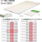 エバニュー 5cm厚 抗菌合成 スポンジマット EKM104 幅120×長360cm 9号帆布