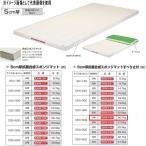 エバニュー 5cm厚 抗菌合成 スポンジマットすべり止付 EKM145 幅120×長600cm 9号帆布