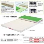 エバニュー すべり止付ミラスポンジマット EKM612 幅120×長240cm 9号帆布