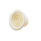 ヒロセ化成 丸型換気孔 ツバ付き 100mm 1台