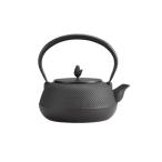 岩鋳 南部鉄器 鉄瓶 急須 18型平丸アラレ IH対応 1.7L 1700ml
