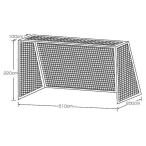 kaneya Junior футбольные врата сеть ( комплект ) 7cm черепаха . глаз ширина 510cm× высота 220cm× сверху внутри 100cm× внизу внутри 200cm K-5200