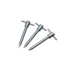 ニシスポーツ スターティングブロック用固定杭（3本組） F161A