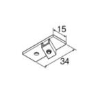 to-so- новый ребра для детали потолок есть одиночный держатель A натуральный 1ko447780