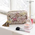 タッセル付キルティングポーチ モカベージュ Blackburn LIBERTY リバティプリント ポーチ プレゼント 女性 2024AW