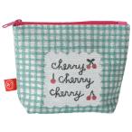 ショッピングさくらんぼ 47 Japan Rediscovery ポーチ 山形 さくらんぼ 47ジャパン ポーチ プレゼント ギフト 2024AW新作