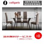 カリガリス トーキョー ダイニングテーブル 天板 ガラスorセラミック 160cm×90cm calligaris TOKYO CS18-FR 160