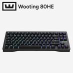 Wooting 80HE ゲーミングキーボード Linear60 v2 英語配列 US-ANSI ラピッドトリガー ラッピースナッピー