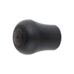 BRC19.0R ソフトバットキャップ バットアクセサリー ブラック 内径18.0ｍｍ 全長40.5ｍｍ BRC エンドキャップ 合成ゴム製 Fuji 富士工業 ロッドビルディング