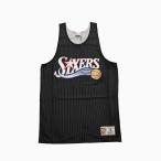 MITCHELL&amp;NESS NBA reversible mesh practice tank vintage logo