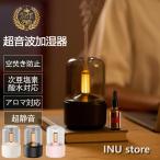 【正規品】加湿器 超音波式 次亜塩素酸水対応 タワー型 おしゃれ アロマ加湿器 卓上 オフィス 大容量 小型 コンパクト 自動停止機能 LEDライト付き 静音 省エネ