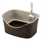 bon Via ru темно синий удобно кошка туалет W блок Brown 