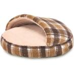 [ outlet!]bon Via ru темно синий проверка боа подушка neb черный ( спальный мешок ) Brown 