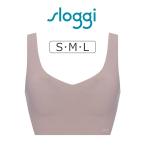 ショッピングトリンプ トリンプ スロギー ゼロフィール 綿混 カップ付きハーフトップ S/M/L G068N-Top