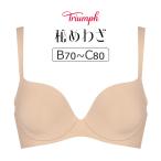 トリンプ 秘めわざ TR605シリーズ コンフォートワイヤー ブラジャー単品 BCカップ アンダー65/70/75/80cm TR605WHU