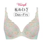 ショッピングトリンプ トリンプ 秘めわざ TR628シリーズ コンフォートワイヤー ブラジャー単品 DEFカップ アンダー65/70/75/80cm TR628WHU