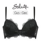 【カラー別価格あり】ワコール サルート 20グループ 20G ブラジャー単品 リボンブラ Gカップ アンダー65/70/75/80cm BTJ720