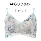 ワコール GOCOCi ゴコチカップ付きハーフトップ ブラレット M/L CGG297
