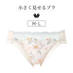 ワコール 小さく見せるブラ BRB453シリーズ スタンダードショーツ はきこみ丈・あさめ M/L PRA153