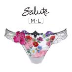 ショッピングサルート ワコール サルート 60G Ｔバックショーツ M/L PTJ460