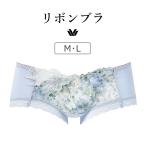 ワコール リボンブラ 胸もとフィットながもち BXB490シリーズ ボーイレングスショーツ M/L PXB690