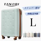 キャリーケース スーツケース lサイズ 容量拡張 ストッパー付き ダブルキャスター かわいい大容量 軽量 おしゃれ TSAロック suitcase