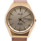 SEIKO セイコー スーペリア 1975年製 クォーツ メンズ 腕時計 デイデイト ゴールドGP 社外ベルト 3883-7000【いおき質店】