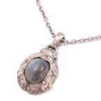 ショッピングジョージジェンセン GEORG JENSEN ジョージジェンセン 1997 ヘリテージコレクション イヤーペンダント ネックレス シルバー925/ラブラドライト【いおき質店】