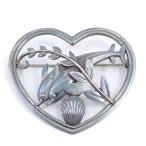 GEORG JENSEN ジョージジェンセン 312 イルカモチーフ ブローチ シルバー925【いおき質店】