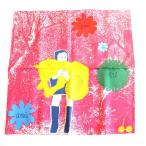 HERMES Hermes Calle 45 шарф gavu Rossi . сырой .. . шелк 100% розовый серия [... ломбард ]