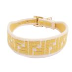 FENDI Fendi FFro мусор солнечный ga браслет желтый [... ломбард ]