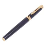 WATERMAN ウォーターマン レタロン 万年筆 18Kペン先 ブラック×ゴールド【いおき質店】