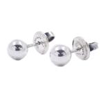 BOTTEGA VENETA ボッテガヴェネタ ボール ピアス シルバー925【いおき質店】