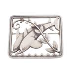 GEORG JENSEN ジョージジェンセン 251 イルカ ブローチ シルバー925【いおき質店】