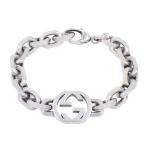 GUCCI Gucci Inter locking G цепь браслет серебряный 925[... ломбард ]