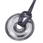 Baccarat バカラ スピリット ペンダント ネックレス シルバー925/クリスタル クリアブラック系【いおき質店】