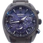 SEIKO セイコー アストロン 5Xシリーズ デュアルタイム GPS衛星電波ソーラー メンズ 腕時計 ブラック SBXC077 / 5X53-0BC0【いおき質店】